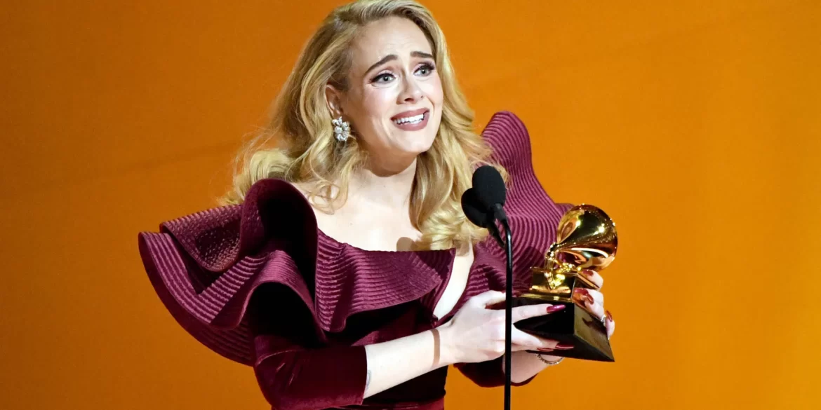 Adele’s emotionele toespraak bij de Grammy’s