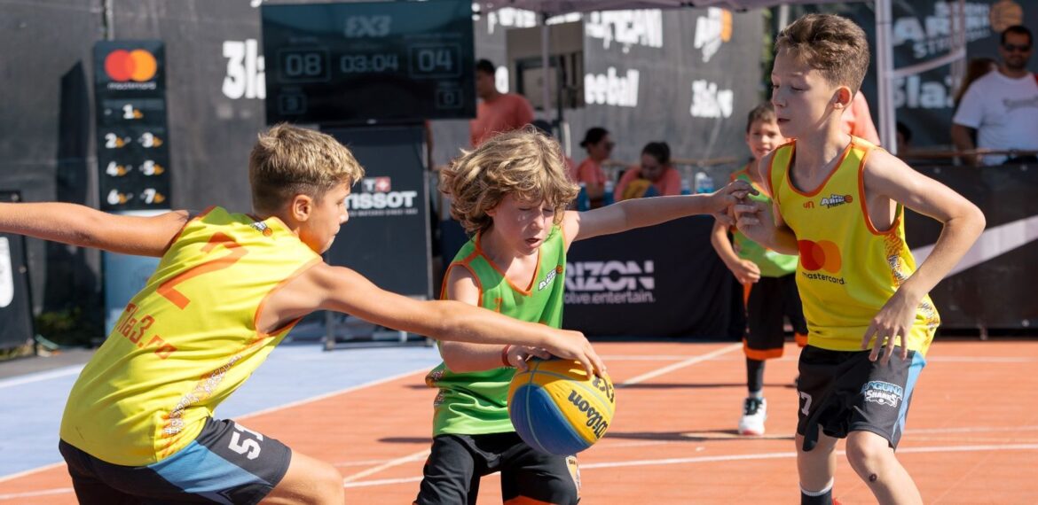 Waar de eindstrijd voor de Sport Arena Streetball FINAL wordt uitgevochten