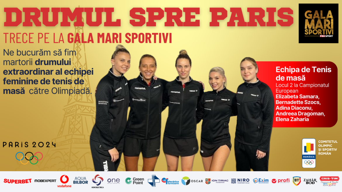 Roemeens vrouwentafeltennisteam bekroond op het Grote Sporters Gala! “We willen Duitsland nog steeds verslaan in de volgende finale”