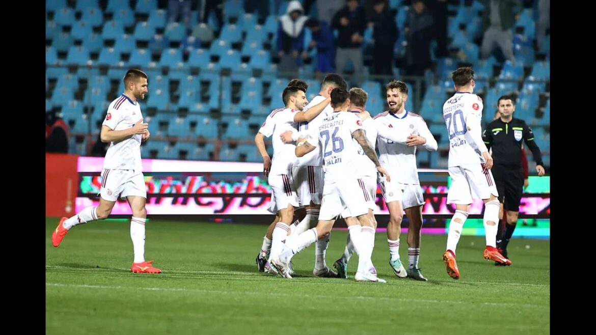 CFR Cluj, GECALLED door Oțelul Galati in de 90+6e minuut. Er werd een Euro-doelpunt gescoord: “Een schot dat er in elke 100 schoten in gaat”.